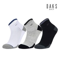 닥스골프 남성 에센셜 단목 양말, 그레이 M