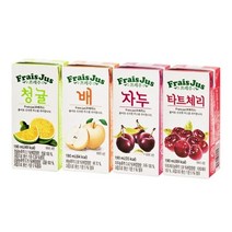 [WINZI_마켓] 레몬진액 요거트가루 요거트분말 과일주스베이스 오미자원액음료 과일음료원액, 일화 프레주 드링크 4종 190mlx24팩청귤.배, 일화 프레주 드링크 자두 190mlx24팩