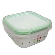 코렐 밀폐용기 반찬통 냉장고 용기 그릇 플라워 825ml, 코렐 밀폐용기 반찬통 냉장고 용기 그릇 플