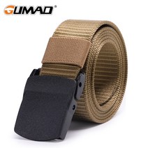 나일론 블랙 전술 벨트 금속 버클 군사 전투 허리 지원 스트랩 야외 스포츠 사냥 훈련 기어 waistban 남자, Black