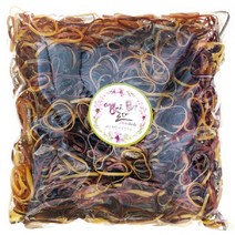 이쁨달다 봉팅클 봉봉 칼라헤어끈 칼라고무줄 100g 이쁨밴드