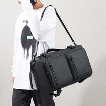 남자 은은광택 크로스백겸용 검정 백팩 대학생 30대남성 남친