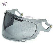 7 색 골드 블루 이리듐 오토바이 전체 얼굴 헬멧 ARAI RX-7X RX7X CORSAIR-X RX-7V VAS-V, Light Smoke