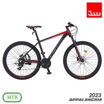 (완조립사은품) 삼천리 2023 아팔란치아 칼라스30 24단 27.5인치 MTB 자전거, [L] 다크 레드_블랙  (완조립)