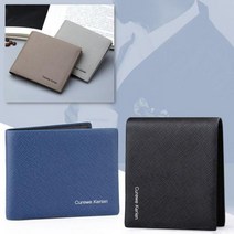 에스씨 코리아 남성 지갑 중학생 고등학생 가죽 반지갑 남성반 남자반 선물 아빠 20대