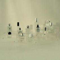 아크릴 보관함 진열장 화장대 정리함 향수 진열대 2단 3단, 2단20 (20X14X10), 1개