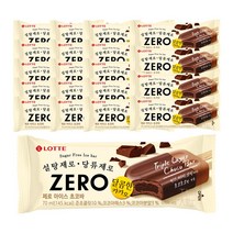 [롯데제과]제로 아이스 초코바70mlX20개, 단품