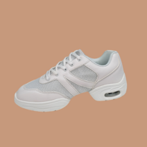 알롱제 A1 재즈 라인댄스화 방송댄스 줌바 에어쿠션 운동화 에어쿠션, 230, 화이트