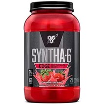 bsn syntha-6 edge protein powder 가수분해유청초콜릿단백질분말 미셀라카제인 분리유단백 저당 24g 단백질 초콜릿밀크쉐이크 48인분, 딸기 밀크 쉐이크, 48인분(1팩)