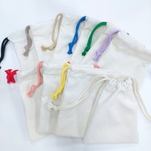 백바이백 국내제작 컬러우동끈 파우치 복조리 생리대 화장품 복주머니 더스트백 이너백 에코백