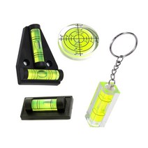 휴대용 미니 수평계 수평기 레벨 경사측정 캠핑 카라반, 2-일자형수평계, 1개