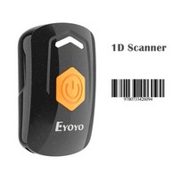 바코드스캐너 바코드리더기 eyoyo mini 1d 블루투스 바코드 스캐너 3-in-1 블루투스 앰프 2.4g 무선 앰프 usb 유선 음료수 바코드 리더, 1일