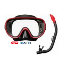 TUSA 리프투어러 성인 마스크 스노클링 세트 RC-1117Q, BKMDR