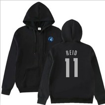 XIDIUDIU NBA 미네소타 팀버울브스 나즈 리즈 농구 후드집업 후드티 H0039