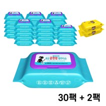 듀듀클린 세균끝판왕 set (행주티슈 30팩+정전기청소포 2팩)