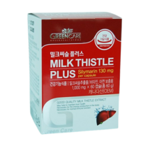 간건강 밀크씨슬 플러스 60캡슐 실리마린 130mg, 1개