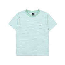 정품 캉골 우먼스 스트라이프 티셔츠 2692 민트 WMNS stripe T shirt MINT