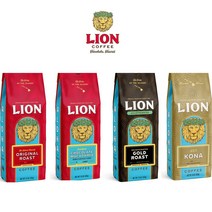 LionCoffee 라이언커피 하와이안 코나커피, 24K 골드, 그라운드 198g