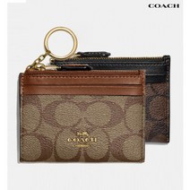 코치 [COACH] 미니스키니 카드/동전케이스 키링지갑 F88250_택1
