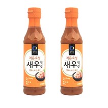 Tsm 청정원 저온숙성 새우액젓 1+1 100% 국산새우, 숙성새우앳젓(500gx2)