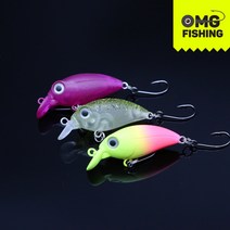 오마이갓피싱 쪼꼬미 크랭크 2.5g 산천어 송어 전용 하드베이트, ZZGM25-4 (2.5g)