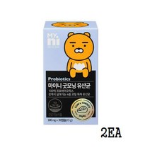 일동 마이니 프로바이오틱스 100억 유산균 500mgx60캡슐 프락토올리고당 유익균증식 장건강 쾌변 플란타럼 롱검