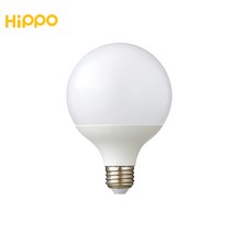 LED 히포 볼램프 볼전구 볼구 HIPPO 12W 15W, 15W(전구색-노란빛), 1개