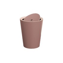 벨리안 회전뚜껑 휴지통, 모카, 1개