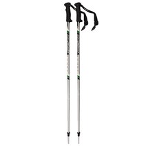 스키폴대 스키폴 폴대스키 스키폴대길이조절 스키헤드폴대 스키폴대카본 Pole Ski 초경량 가벼운 길이조절폴, 실버 그레이, 125cm