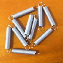 토션스프링 인장 금형 태엽 스프링 10 개몫 와이어 0.3mm 0.4mm 0.5mm 스테인레스 스틸 이중 후크 od 2mm-6mm length10-50mm, 0.3x2mm, 50mm