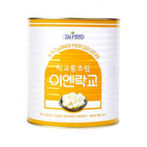 이엔푸드 락교 SS 3.2kg, 4개