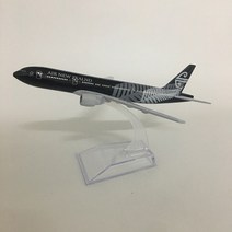 비행기모형 JASON TUTU 16cm 에어 뉴질랜드 보잉 B777 비행기 모델 항공기 다이캐스트 금속 1/400 스케일 드롭, [02] Zealand b777