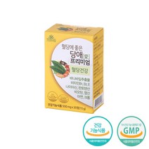 건강한내일 혈당에좋은 당애 1개월분 1일1정 30정 혈당관리식품 혈당 관리 복합 식품 당뇨 영양제 혈당 조절 바나바잎 추출물 혈당상승 억제 당케어 크롬 영양제, 1박스