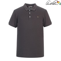 아놀드파마 아놀드파마 남성 클래식 솔리드 피케 반팔 카라 티셔츠 AMM0KL61_CH