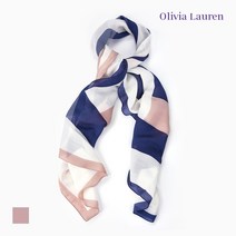 올리비아로렌 직사각패턴 롱 스카프 VYCXFXS1221