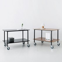 이동식선반 바퀴달린선반 이동식트레이 틈새트롤리, 라이트브라운