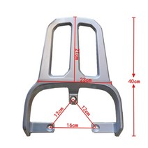 타이탄1000 브라켓 알루미늄 브라켓 짐대 (호환-타우러스ES 전기스쿠터), 알루미늄 F6 도톰한 선반개