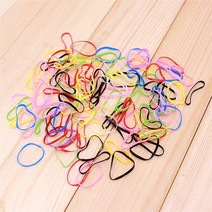 (주)트리 인천가정지사 180P 고탄력 컬러고무줄/미용실 어린이집 판촉 고무줄 (6562301), 기본