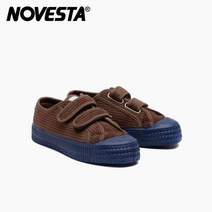 [노베스타(신발)] [공식판매처] 노베스타 키즈 스타마스터 코듀로이 운동화 BROWN/BL