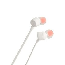 JBL TUNE 110 - 원버튼 리모컨이 있는 인이어 헤드폰 블랙, White