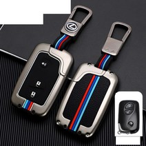 구형 렉서스 키홀더 키케이스 커버 RX270RX350 CT200H GX400ES350, 메탈+버클