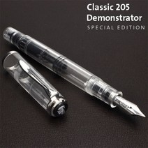 한정판 펠리칸 만년필 클래식 M205 올리빈 흡입식, 본품, M중간