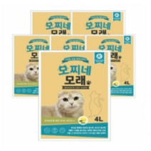 모찌네 고양이 모래, 4L, 6개, 레몬향