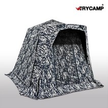 [트라이캠프] FO-14MP 위장 밀리터리낚시텐트.무결로텐트, FO-14MP(텐트)+하프플라이+이지시트+지주폴