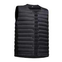 Oceansunfish 남성 라운드 넥 라이트 다운패딩조끼