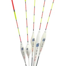 수광산업 민물 올림찌 2중 돋보기 나노 주간 찌, 3호 화이트 48cm, 쿠팡01 3호 화이트 48cm
