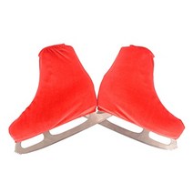 유아아이스케이트화 피겨스케이트 아이스 스케이트 피겨 스케이팅 신발 커버 어린이 성인 벨벳 솔리드 롤러 액세서리 운동, [01] white, [04] XL