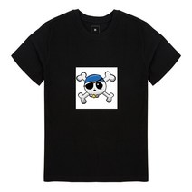 화이트문 해적 전사 라운드 반팔 WMI2TS0170