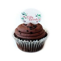 Feliz Navidad Spanish Mexican Christmas Holiday Wafer Paper Cake Toppers 1.5 Inch for Decorating Coo, 1