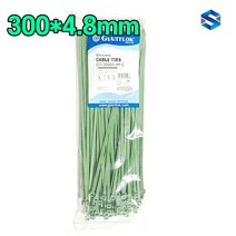 자이안트록 PP타이 300x4.8mm (1봉100개) 내화학성 초고온용, 1봉